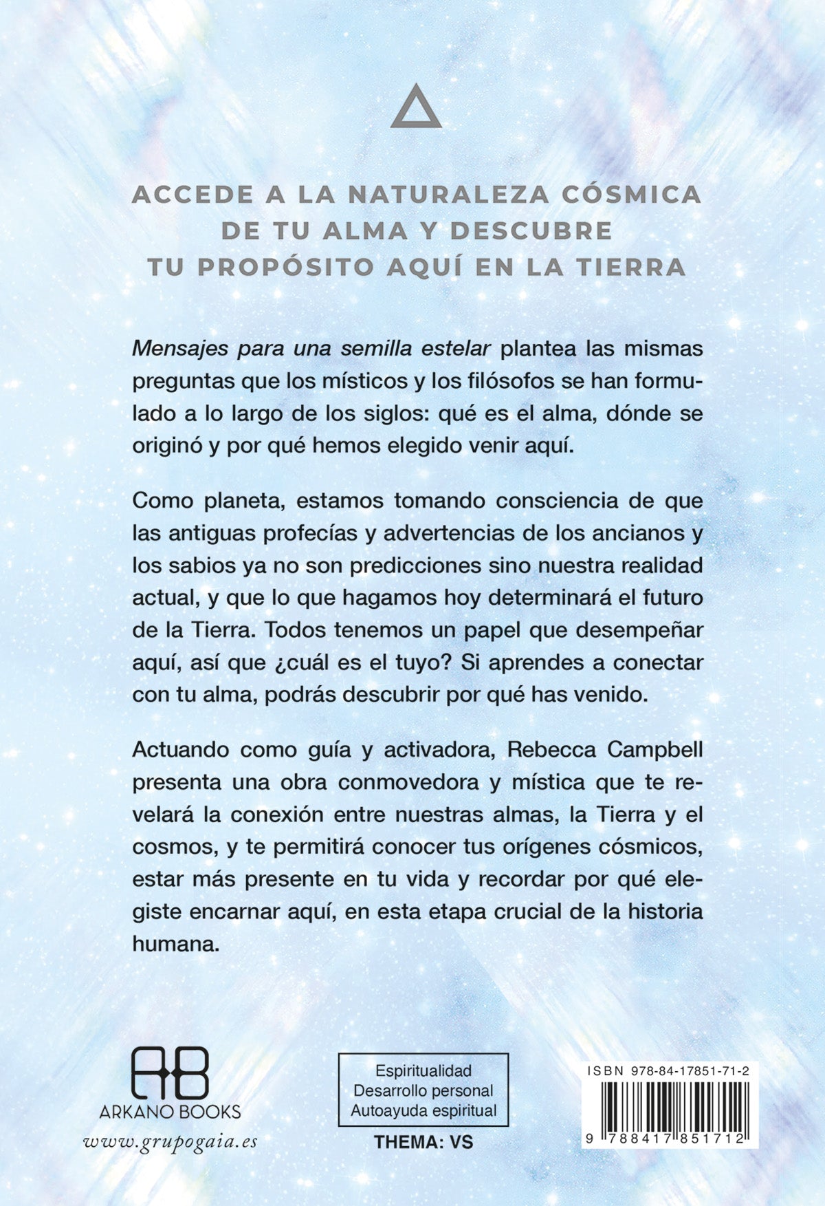 Mensajes para una semilla estelar - Rebecca Campbell