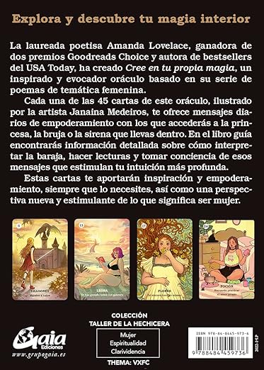 Cree en tu propia magia. Oráculo de poder - Amanda Lovelace