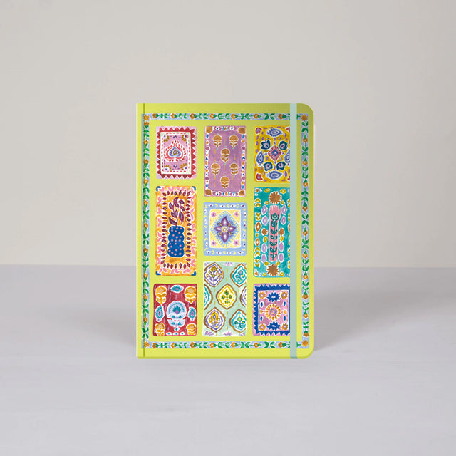 Cuaderno cosido A5 - Patchwork
