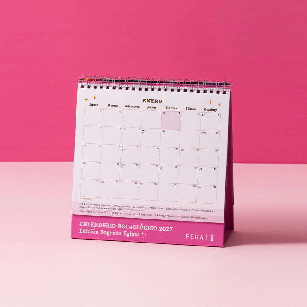 Calendario Escritorio Astrológico