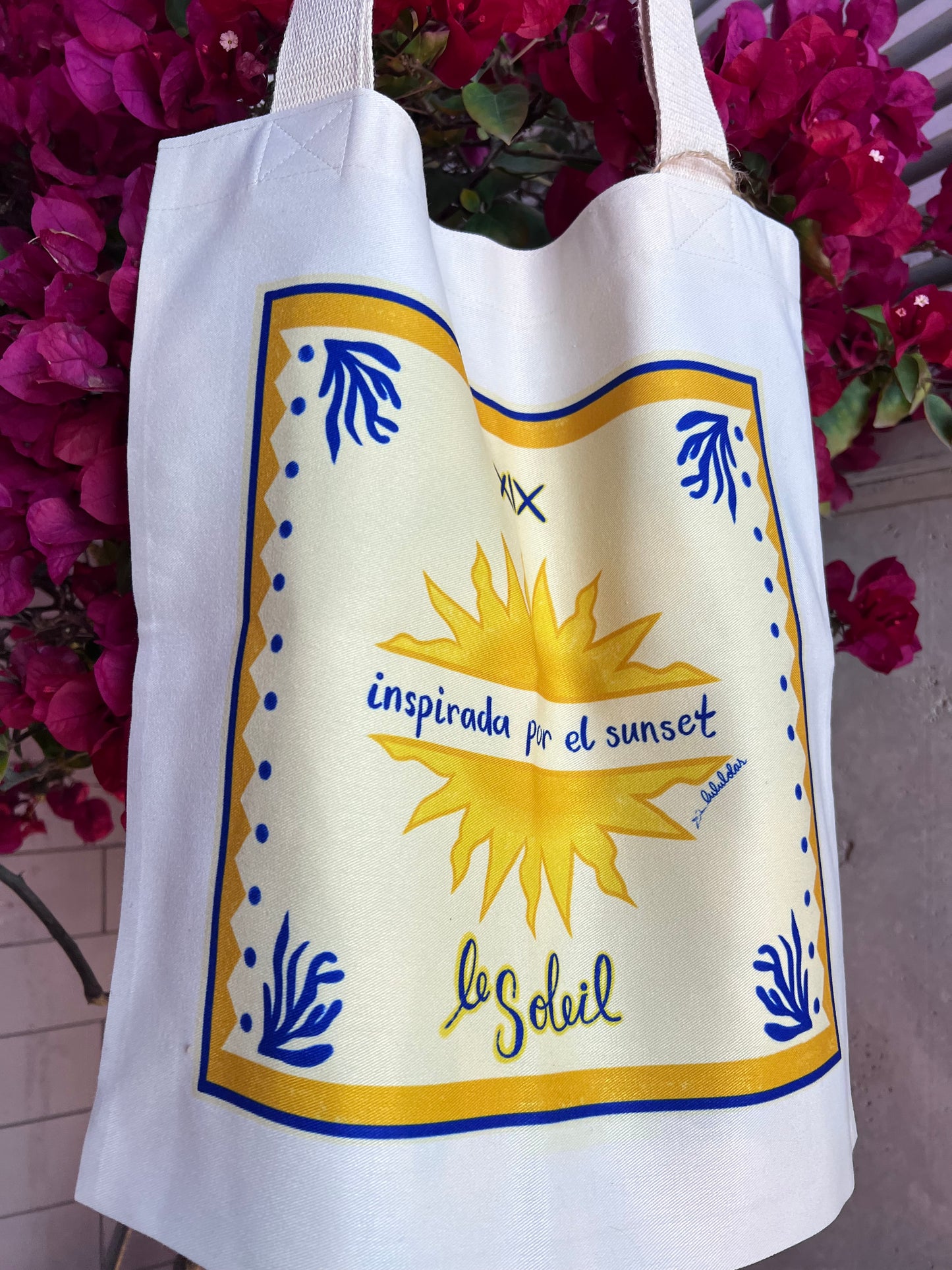 Tote bag: Le soleil XIX