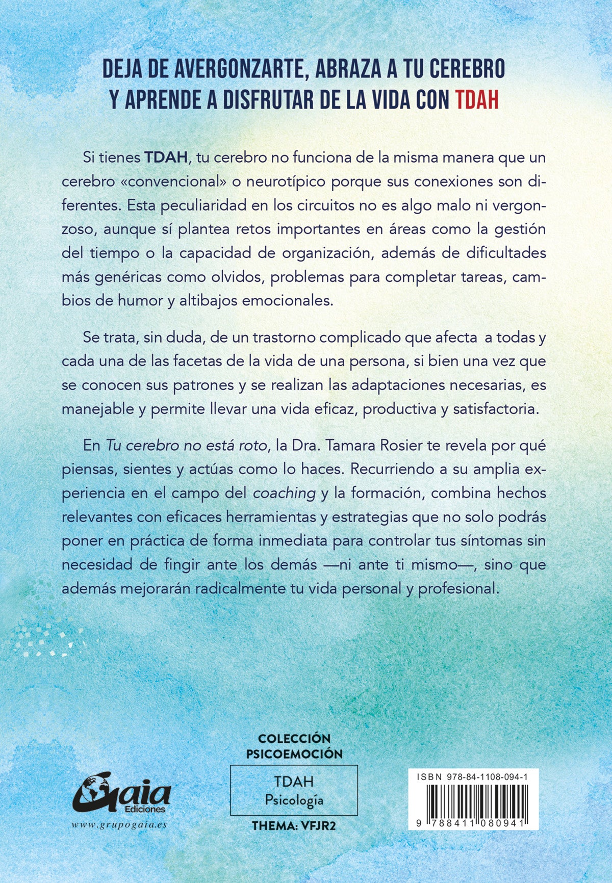 Tu cerebro no esta roto - Tamara Rosier
