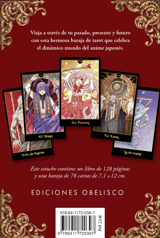La baraja y el manual del tarot anime + cartas - McCalla Ann