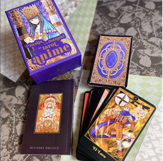 La baraja y el manual del tarot anime + cartas - McCalla Ann
