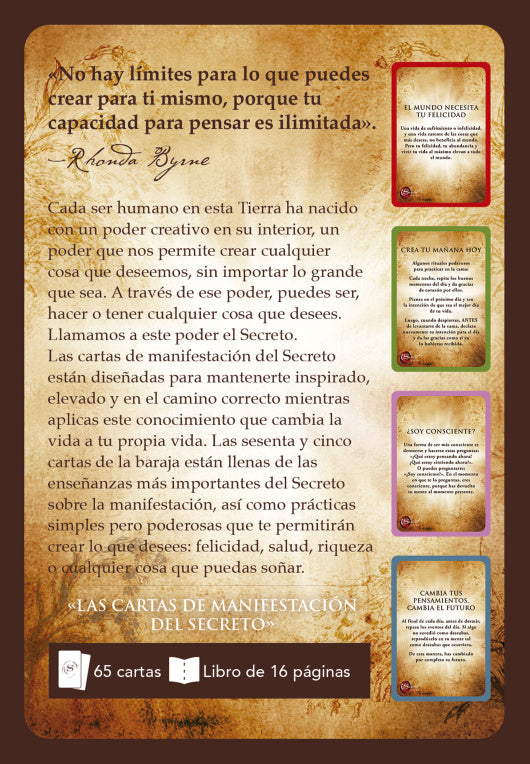 El secreto. Cartas de manifestación - Rhonda Byrne