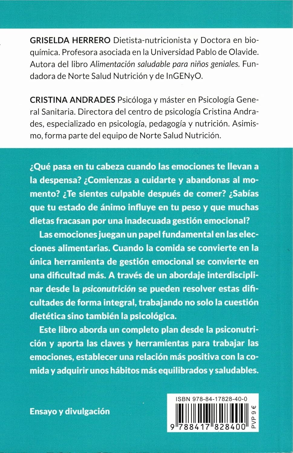 Psiconutrición - Griselda Herrero y Cristina Andrade