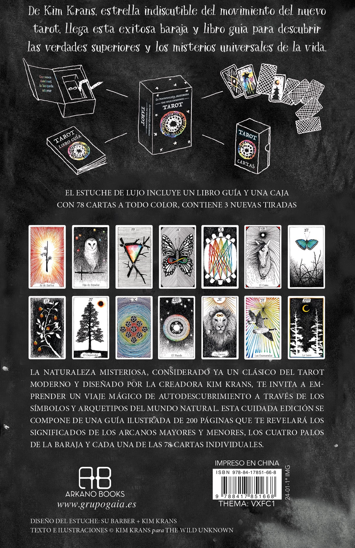 La Naturaleza Misteriosa. Tarot - Kim Krans