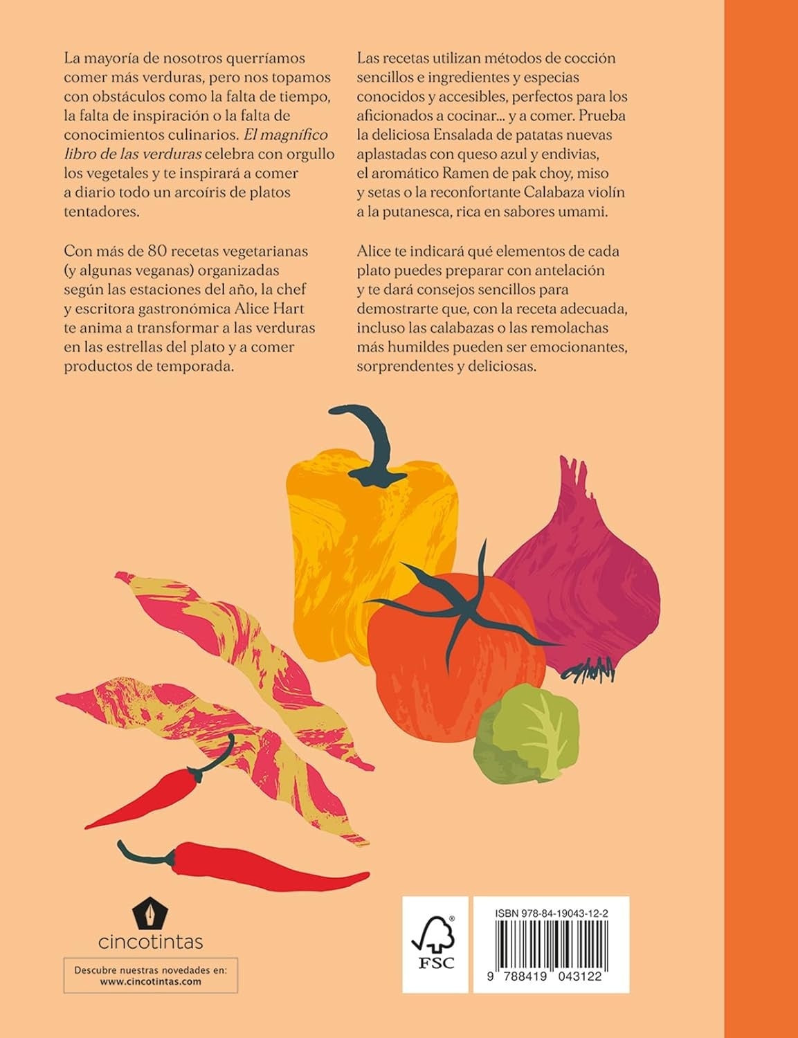 El magnífico libro de las verduras - Andro Alice