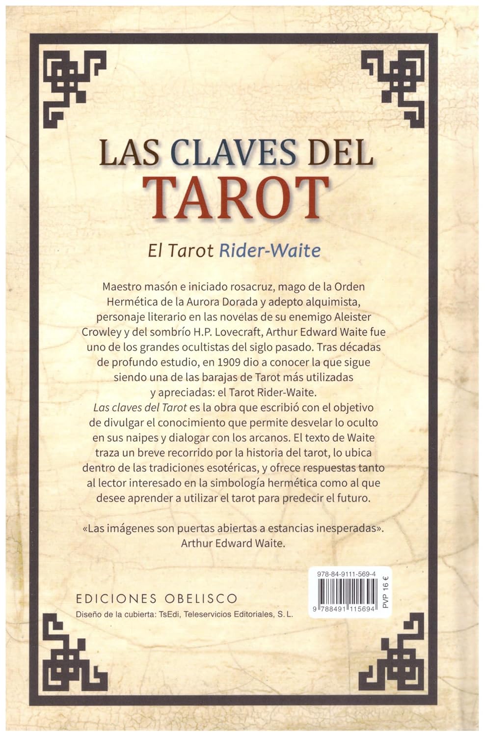 Las claves del tarot - Arthur Edward Waite