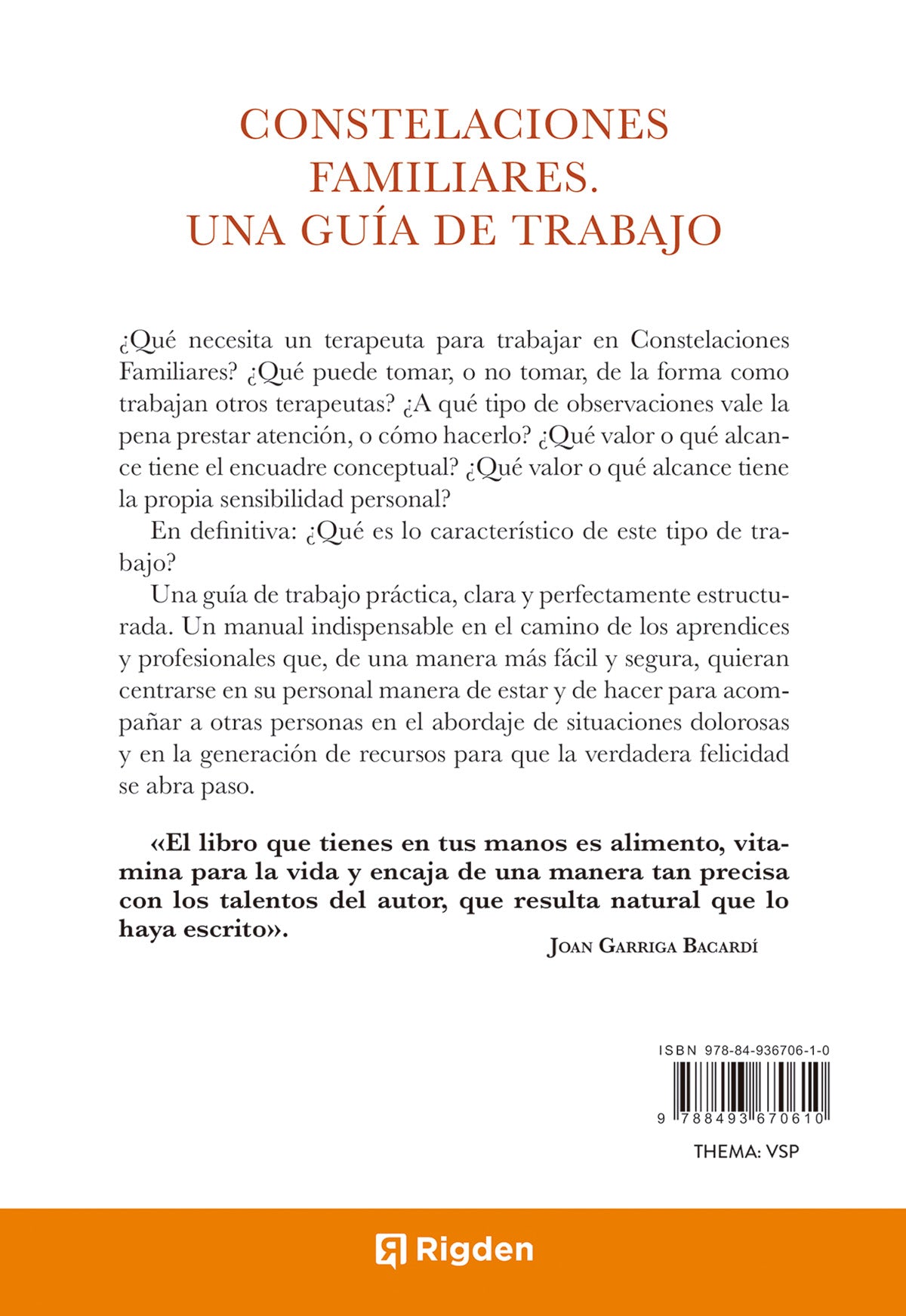Constelaciones familiares: una guía de trabajo - Francisco Sánchez Gavete