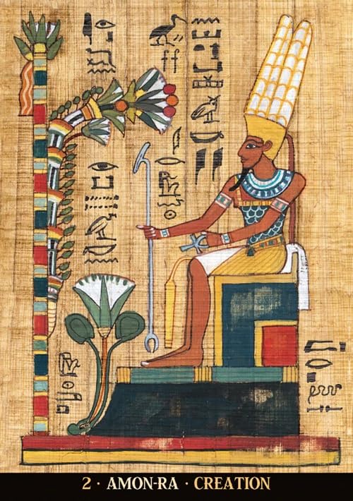 Egyptian gods oracle cards - Silvana Alasia