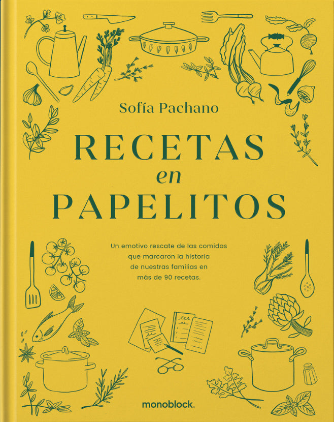 Recetas en papelitos - Sofi Pachano