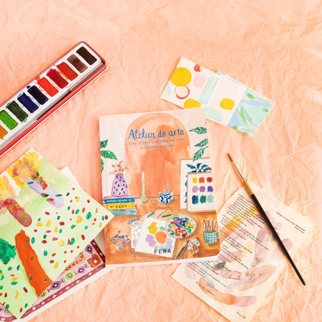 Atelier de arte para colorear - Magu Villar y Vicky Benaim