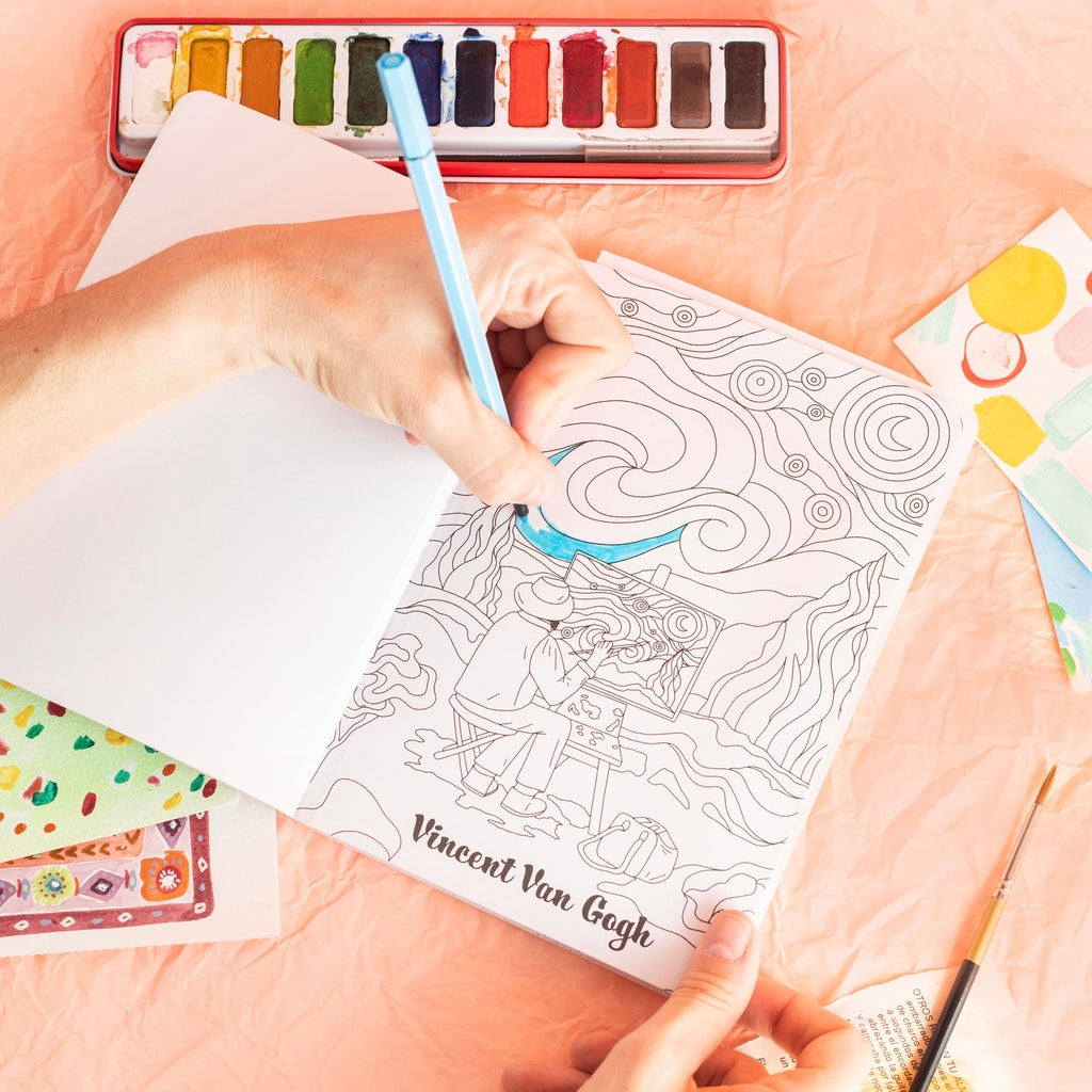 Atelier de arte para colorear - Magu Villar y Vicky Benaim