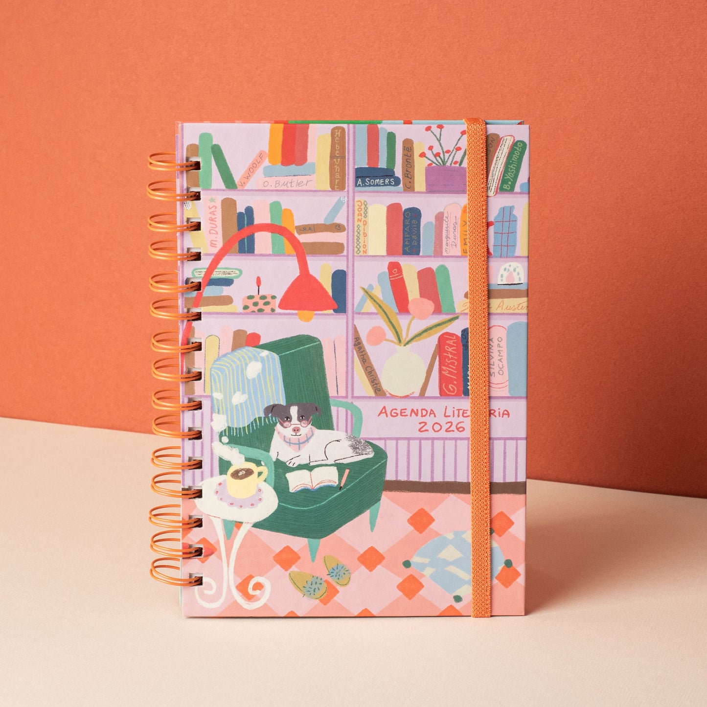 Agenda Literaria 2026 Anillada - Pelota