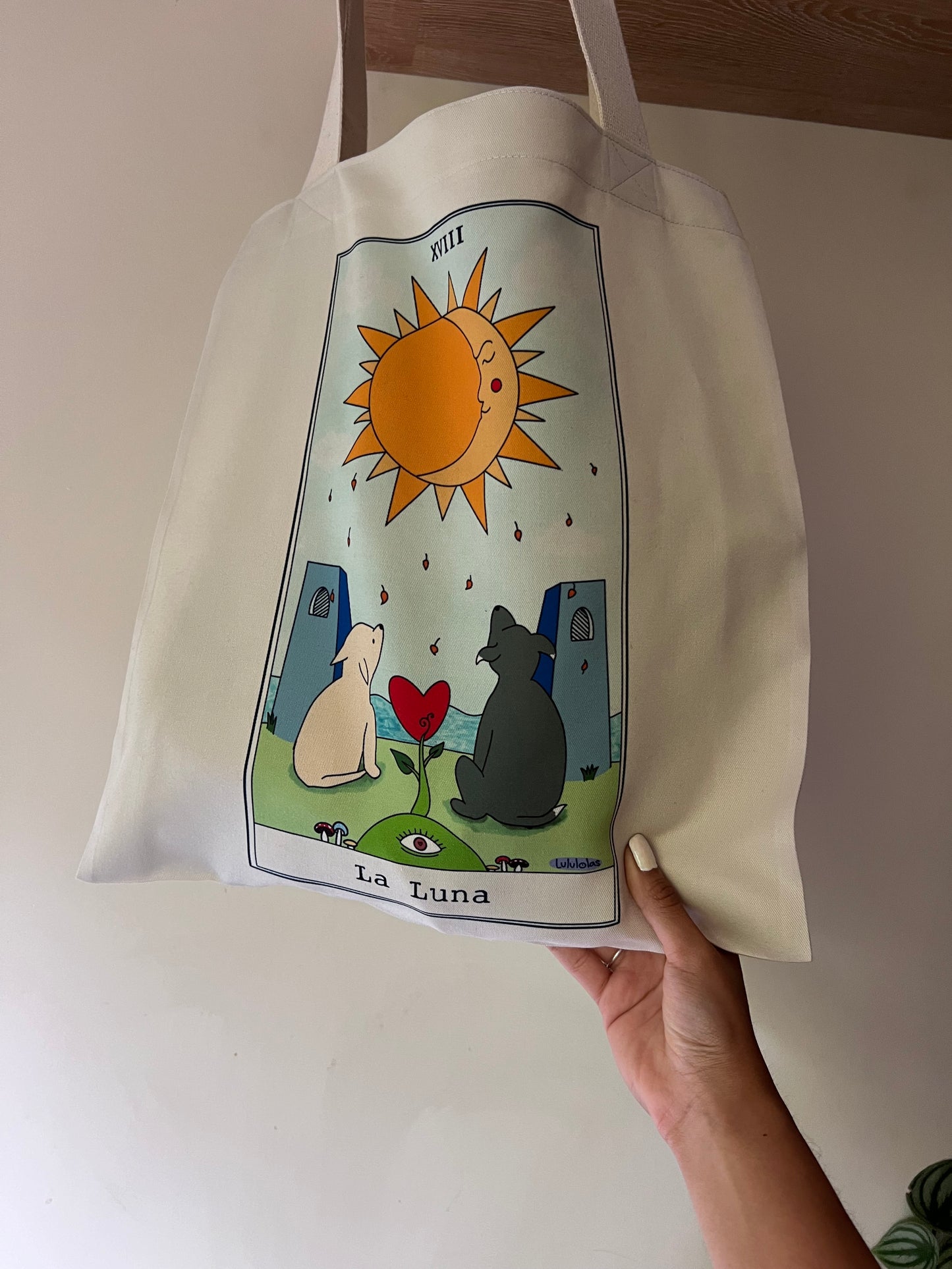 Tote bag: La Luna XVIII