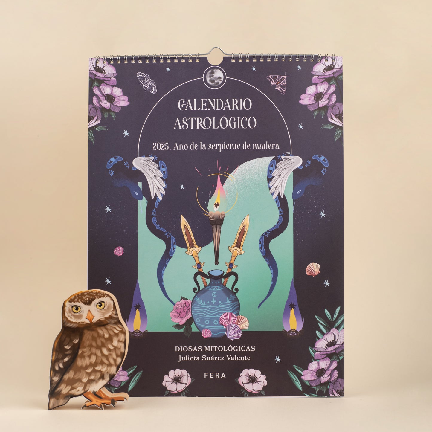 Calendario 2025 de Pared Astrológico
