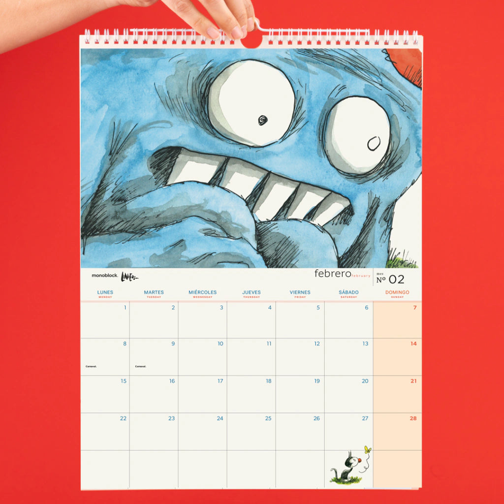 Calendario 2027 de Pared - Macanudo