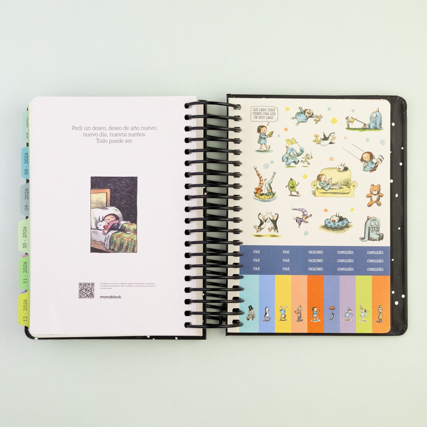 Agenda Macanudo 2026 - Diaria - Estrellas