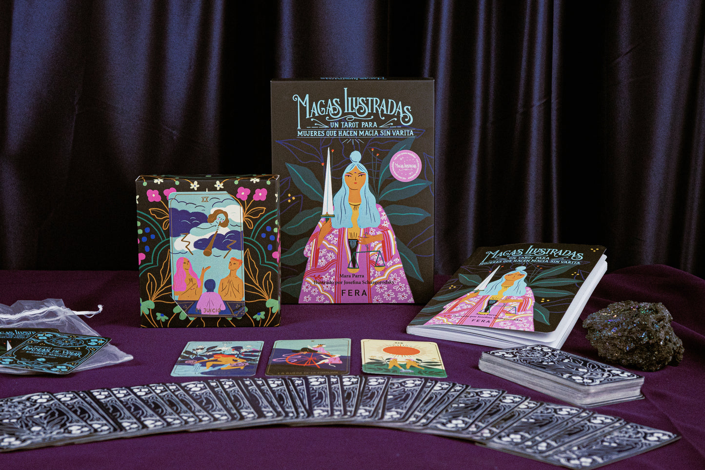 Magas Ilustradas: Libro de tarot + Mazo ilustrado (Nueva edición)