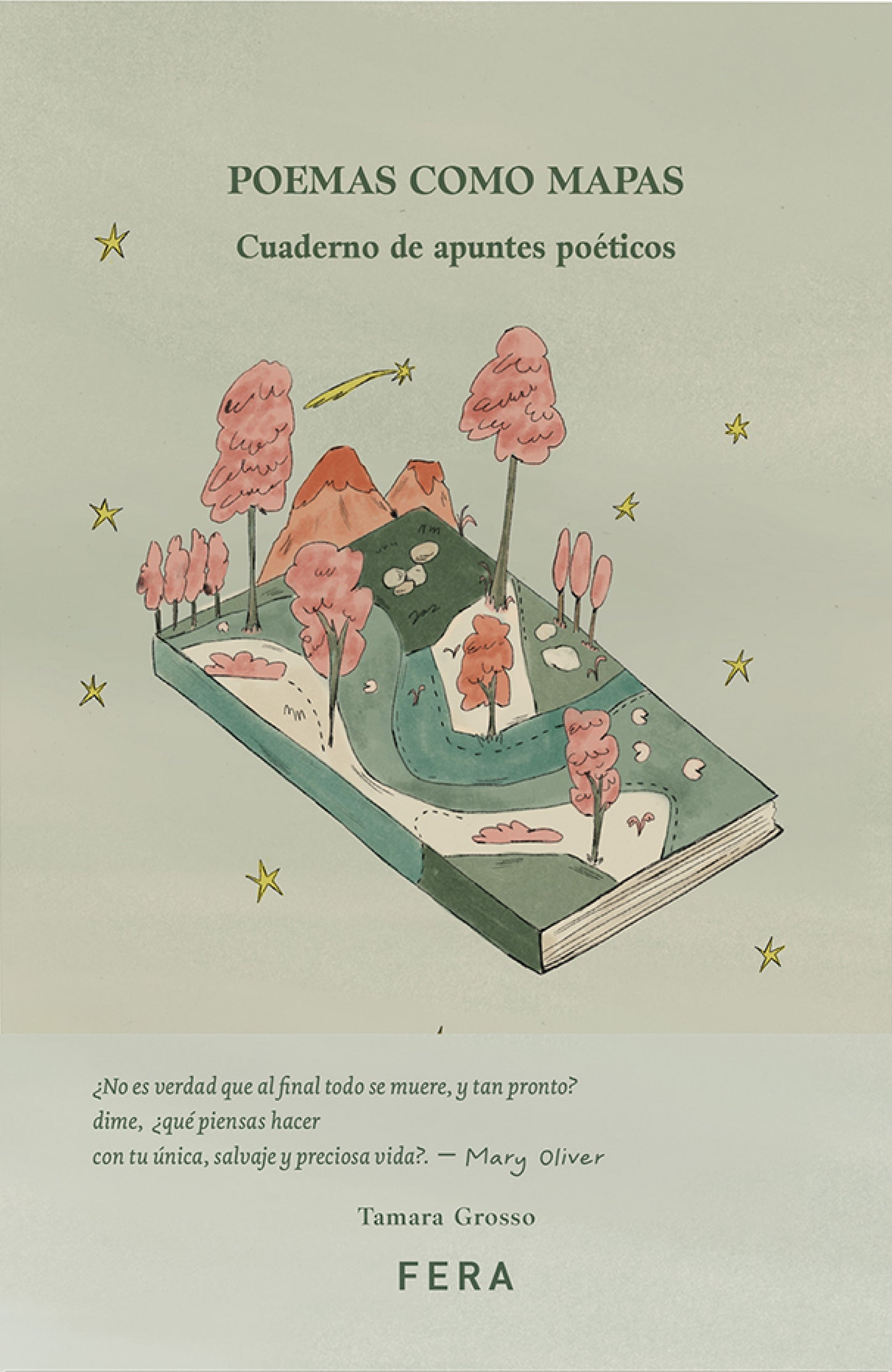 Poemas como mapas, cuaderno de apuntes poéticos