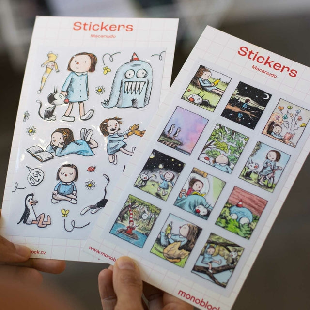 Stickers transparentes Macanudo - Personajes