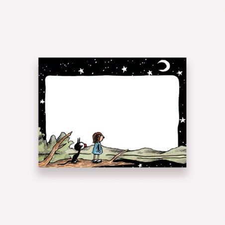 Notas adhesivas grande: Lago en el cielo - Macanudo, Liniers
