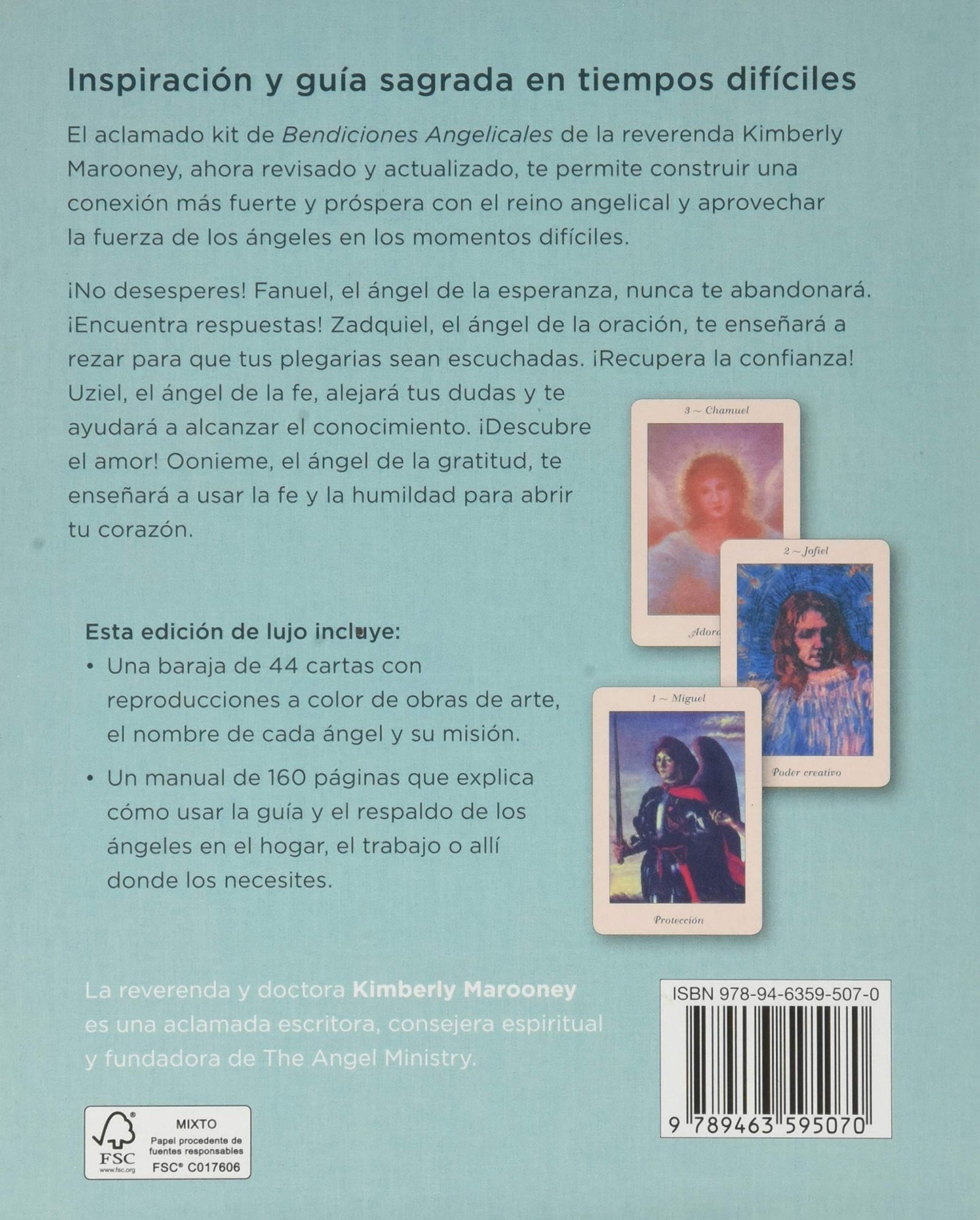 Bendiciones Angelicáles (Cartas con libro) - Kimberly Marooney