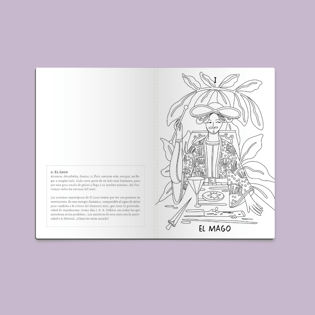 Magas ilustradas para colorear