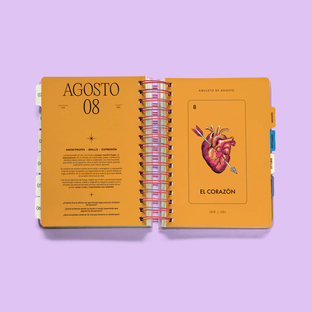 Agenda 2027 Bruja Moderna - Herradura - Dos días por página