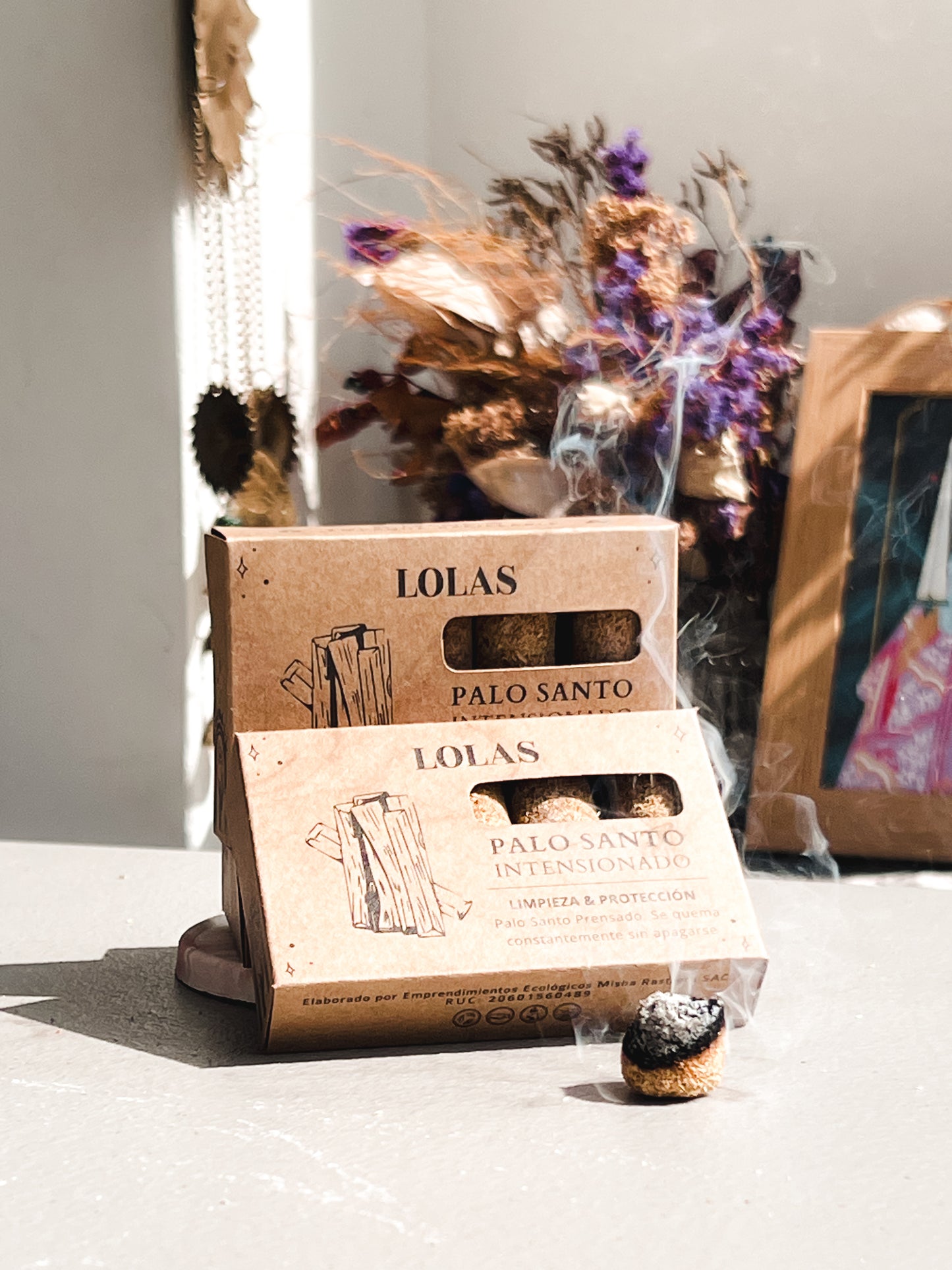 Palo Santo Intensionado: limpieza y protección