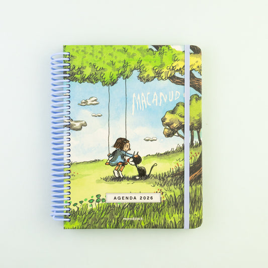 Agenda Macanudo 2026 - Semanal - Hamaca