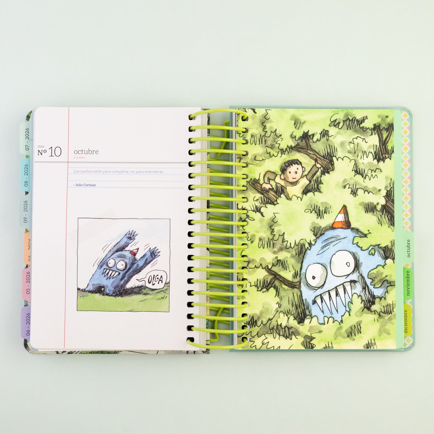 Agenda Macanudo 2026 - Diaria - Momentos