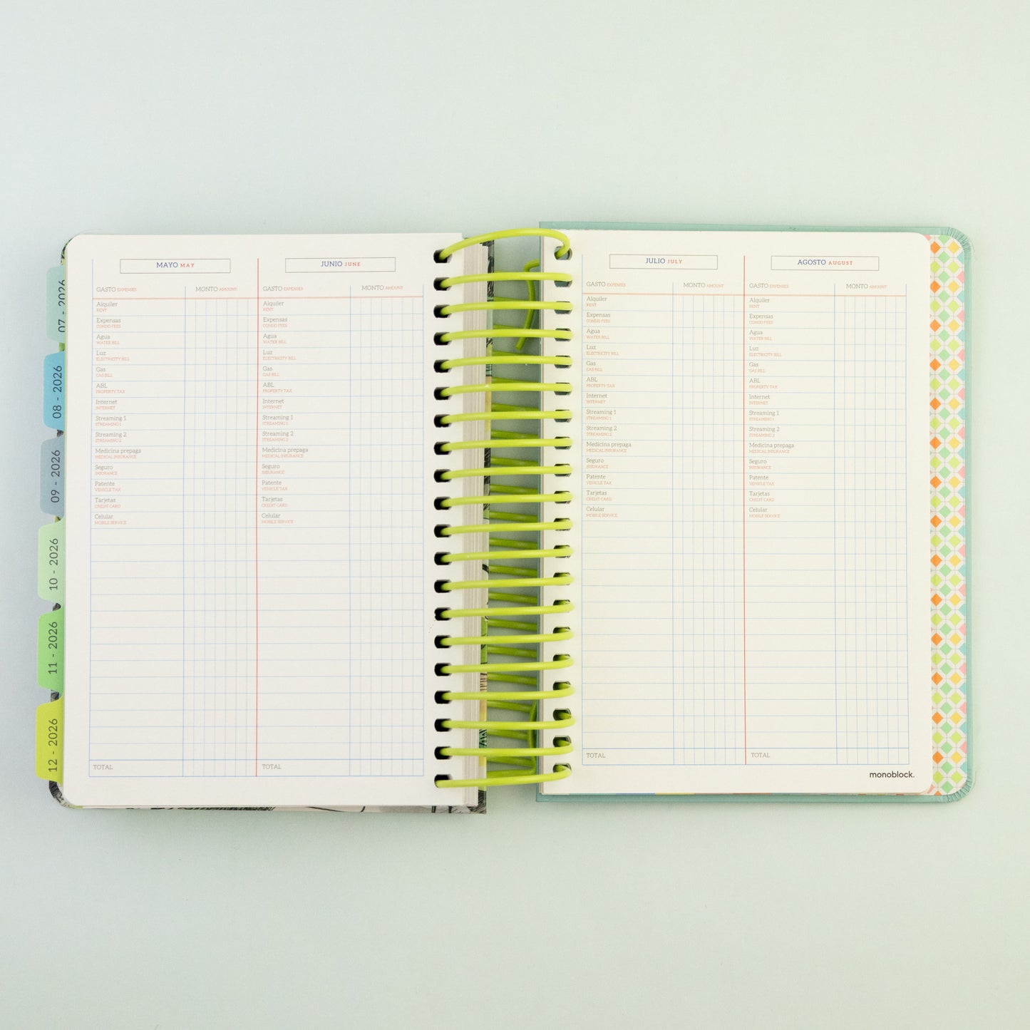 Agenda Macanudo 2026 - Diaria - Momentos