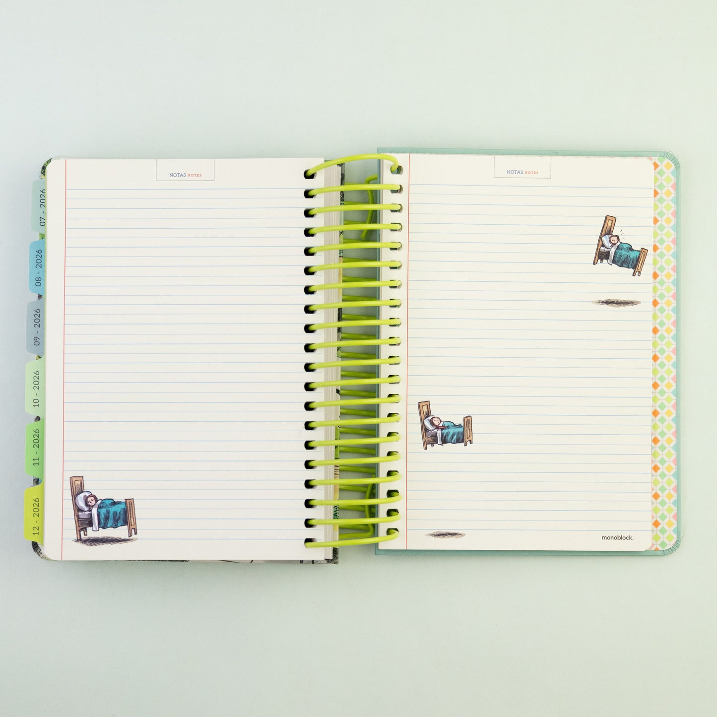 Agenda Macanudo 2026 - Diaria - Momentos