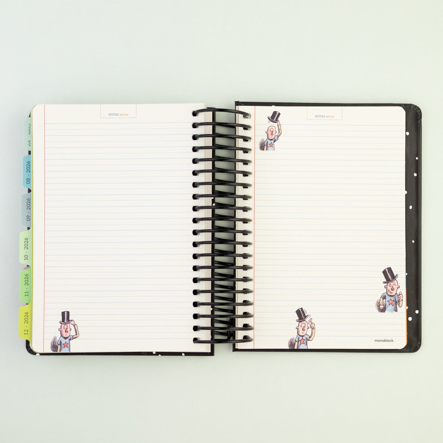 Agenda Macanudo 2026 - Diaria - Estrellas