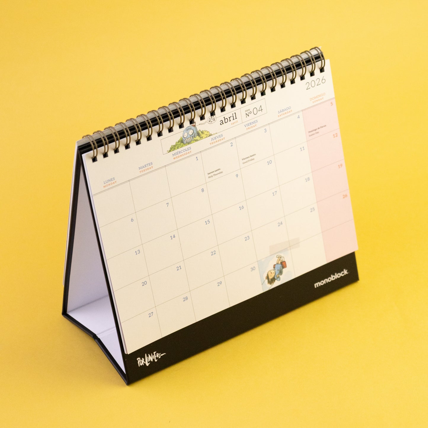 Calendario de Escritorio Macanudo 2026