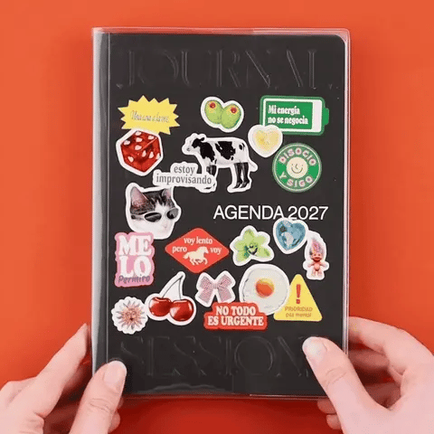 Agenda 2027 Journal Sessions - Black - Semanal