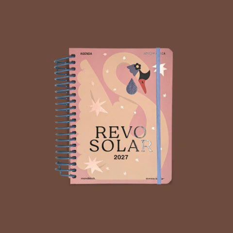 Agenda 2027 Revo Solar - Cisne - Dos días por página