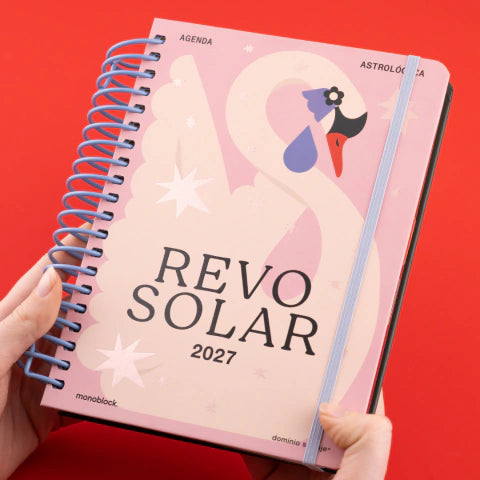 Agenda 2027 Revo Solar - Cisne - Dos días por página
