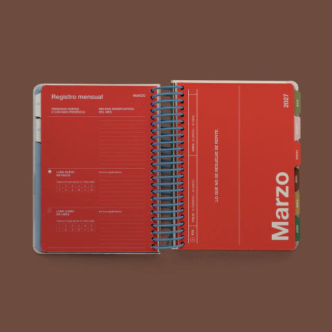 Agenda 2027 Revo Solar - Signos - Dos días por página