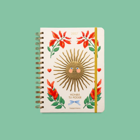 Agenda 2027 Happimess - Honrá tu poder - Semanal