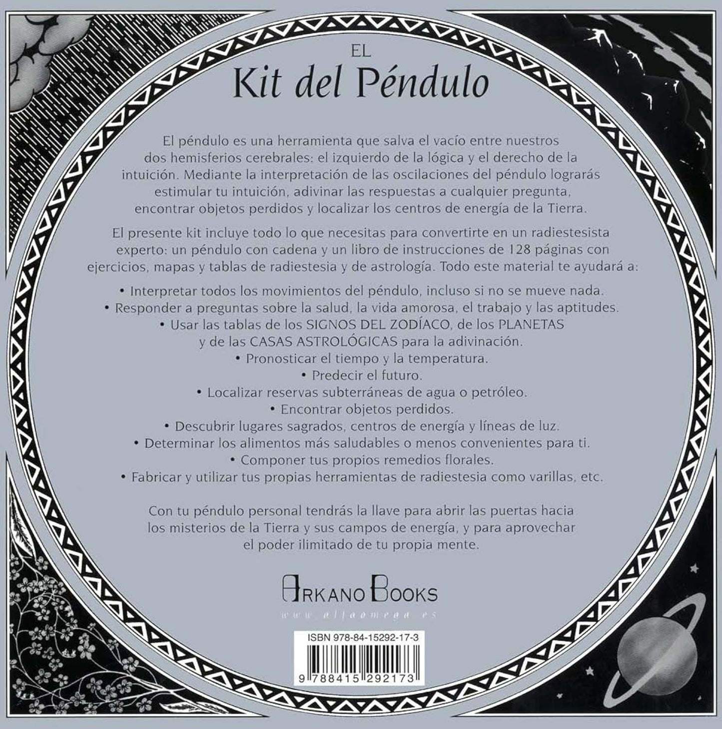 Kit del Péndulo - Sig Lonegren (Incluye libro y péndulo)