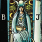 Radiant Wise Spirit Tarot Rider (Cantos dorados)