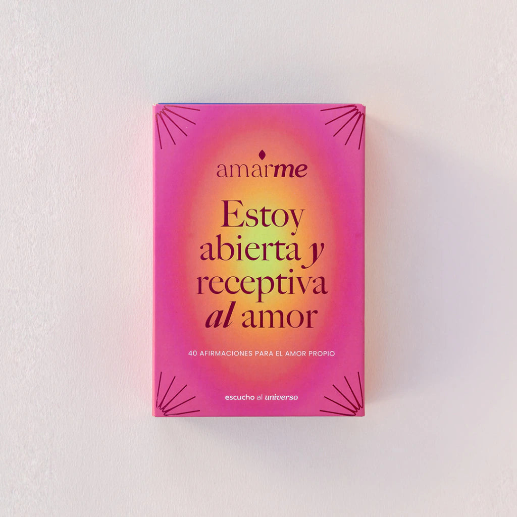 Estoy abierta y receptiva al amor