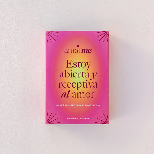 Estoy abierta y receptiva al amor