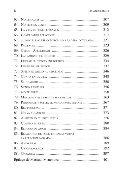 Creando amor - Covadonga Pérez - Lozana