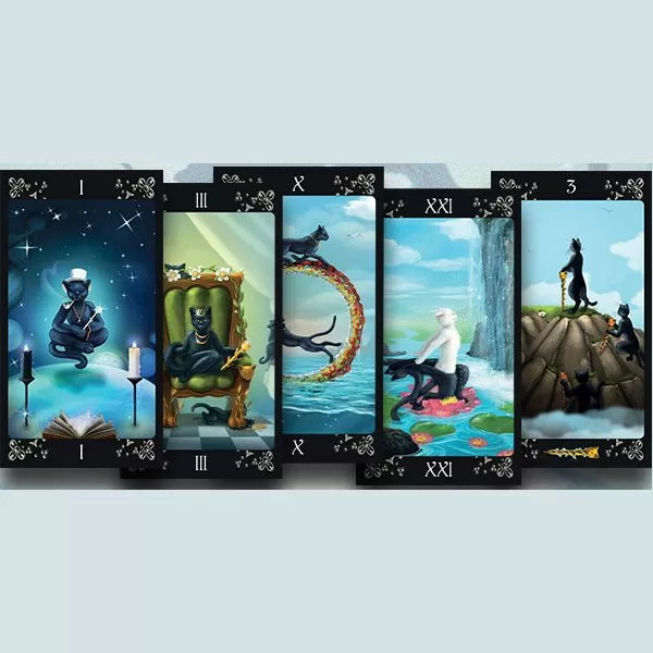 Tarot de los Gatos Negros - Maria Kurara