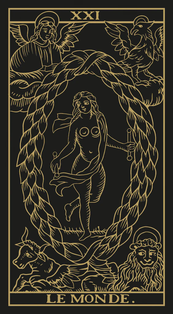 Marseille Tarot Gold & Black Edition