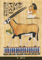 Egyptian Sacred Animals Oráculo